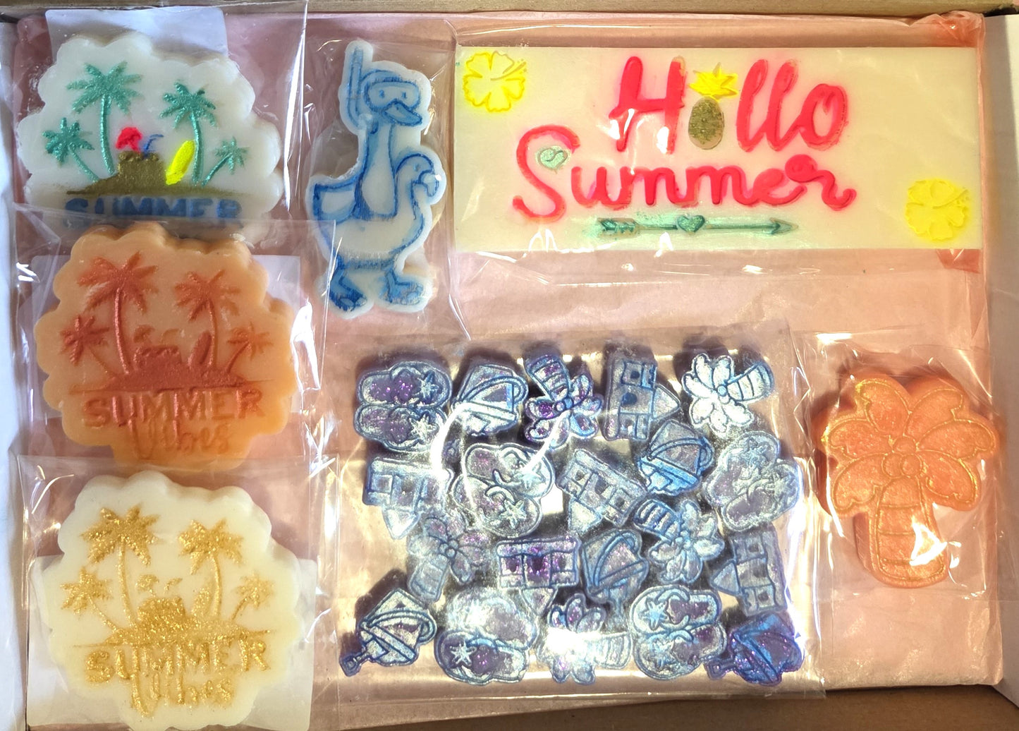 Summer Scents Wax Melt Set Limited Edition Handmade