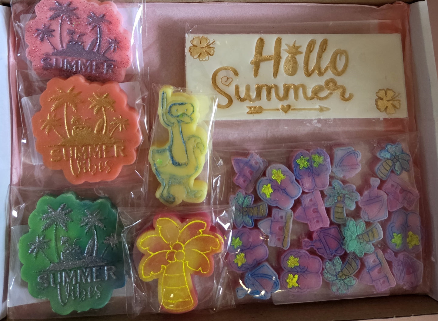 Summer Scents Wax Melt Set Limited Edition Handmade