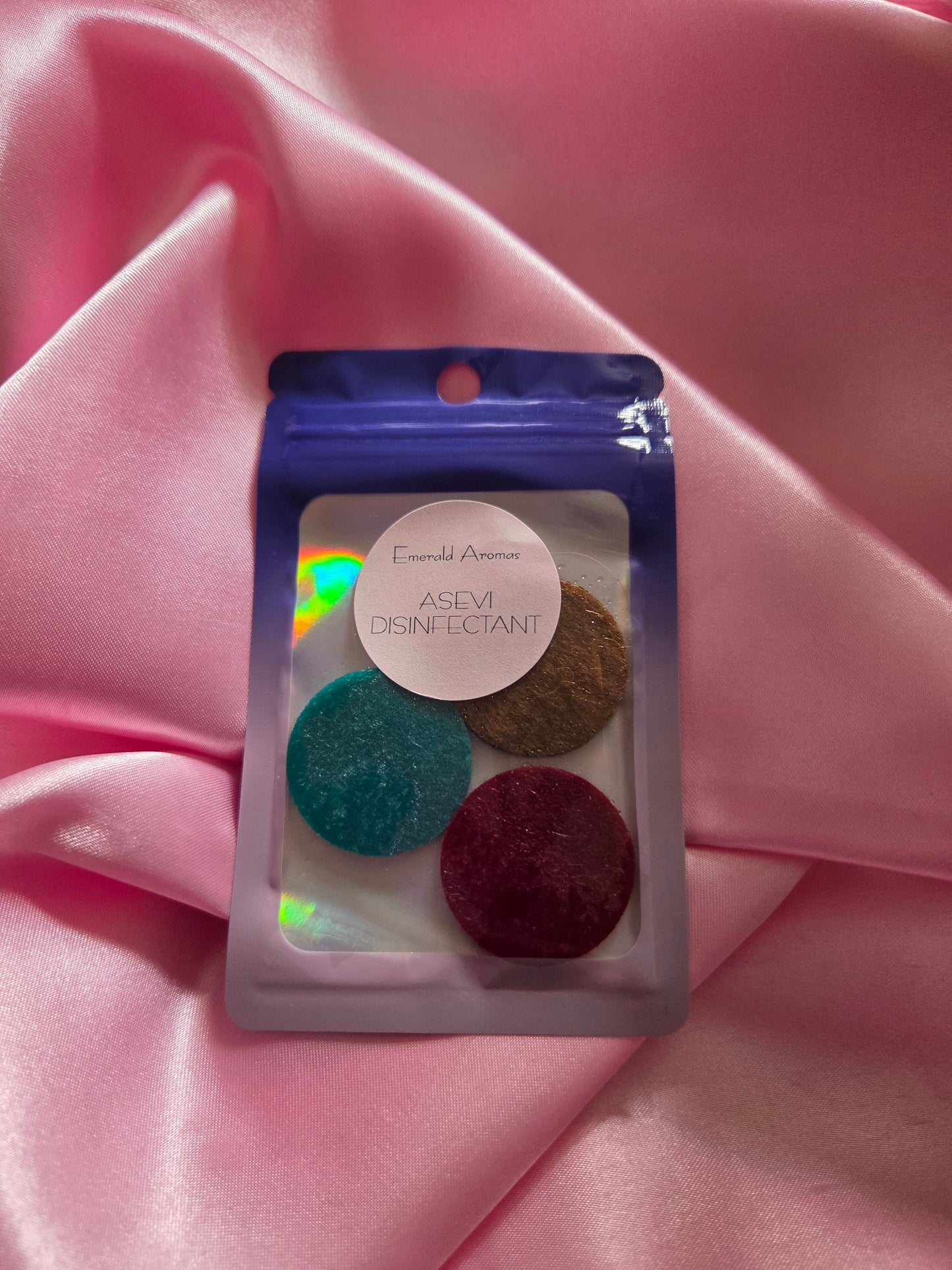 Asevi Disinfectant Inspired Hoover / Vacuum Discs 3 Pack