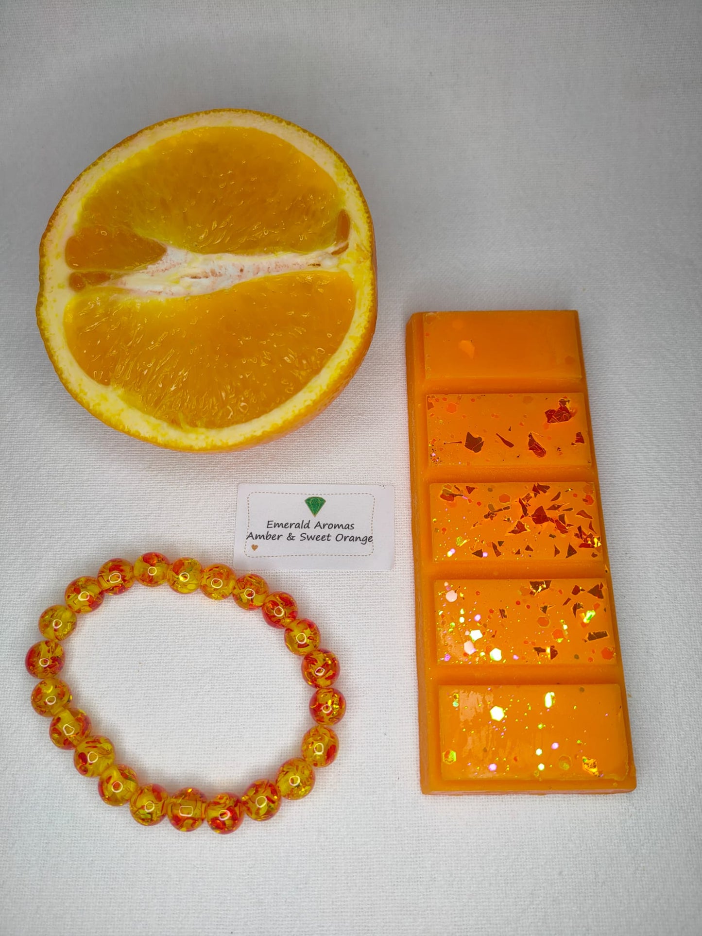 Amber & Sweet Orange Malone Inspired Large Wax Melt 50g