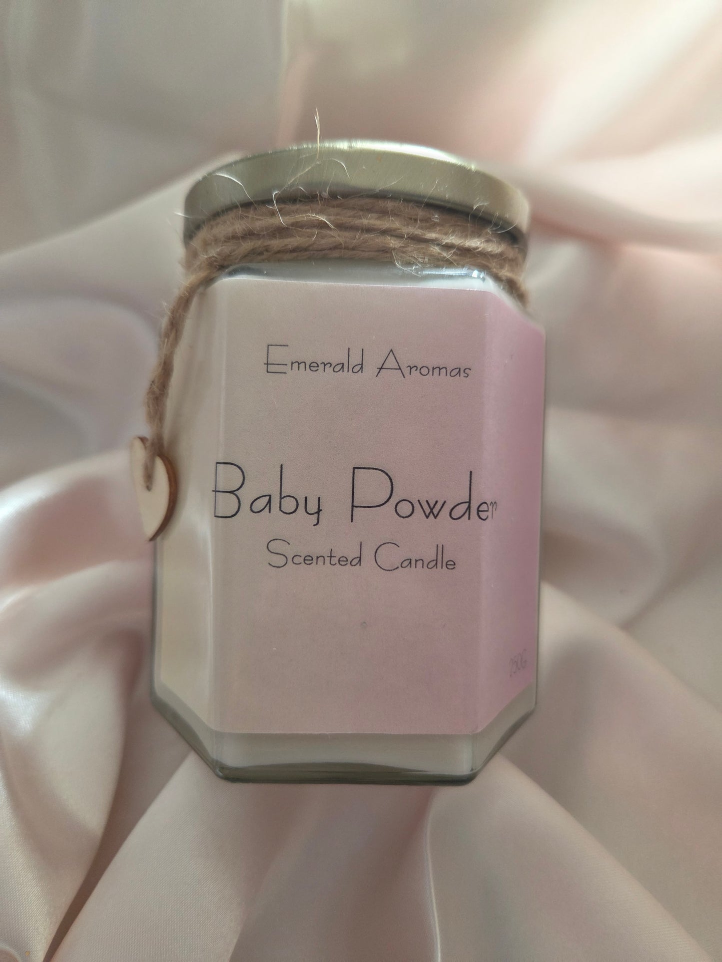 Baby Powder Jar Candle Large 250g