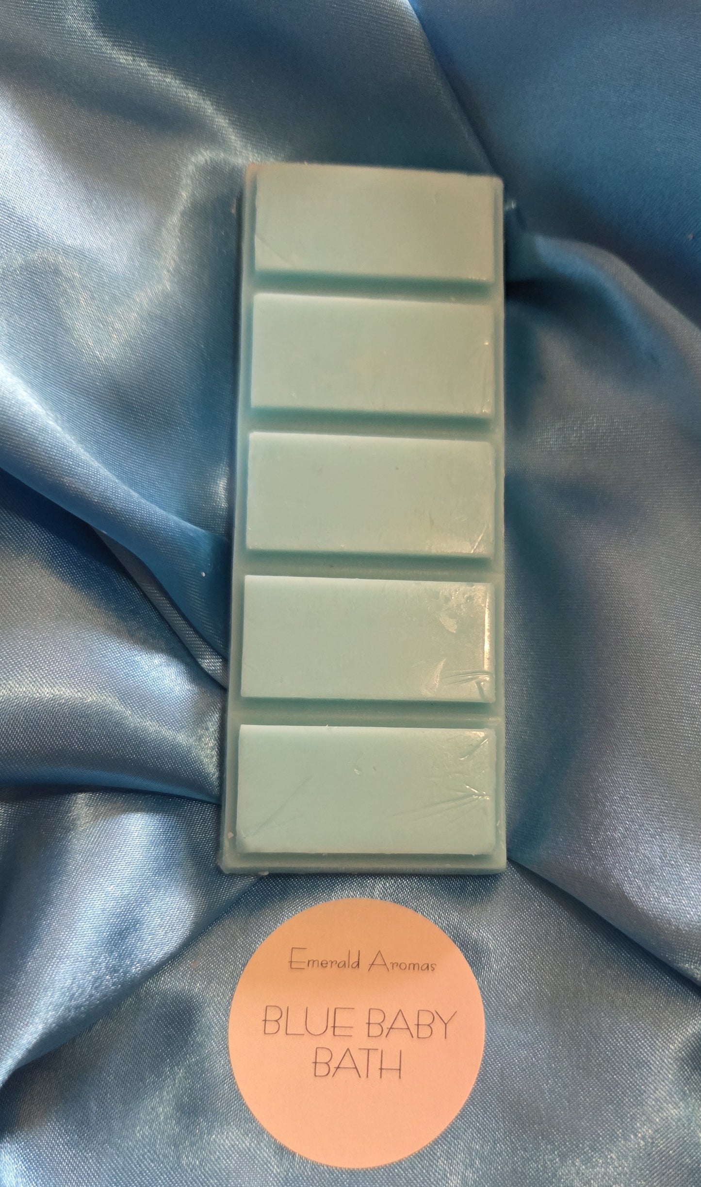 Blue Baby Bath Large Wax Melt 50g