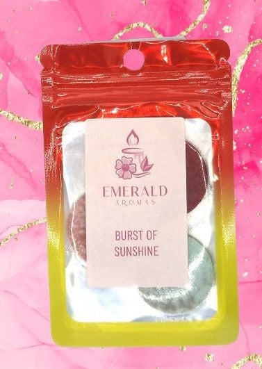 Burst Of Sunshine Inspired Hoover / Vacuum Discs 3 Pack