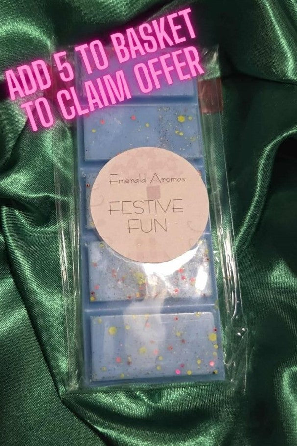 Festive Fun Christmas Large Wax Melt 50g