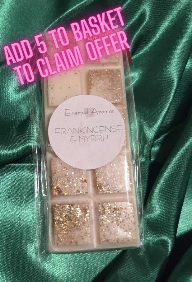 Frankincense & Myrrh Christmas Large Wax Melt 50g