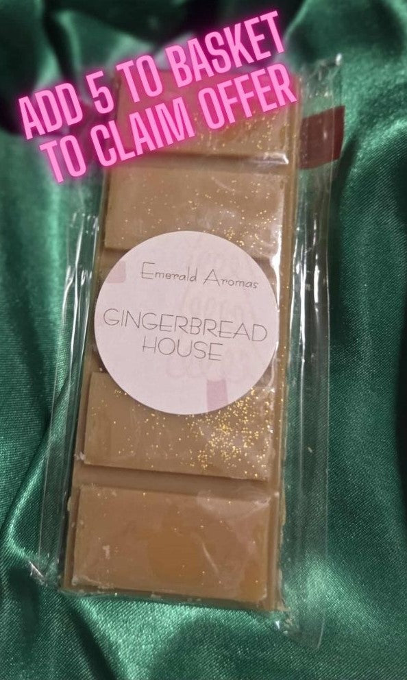 Gingerbread House Christmas Large Wax Melt 50g