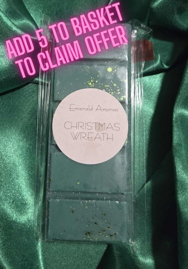 Christmas Wreath Christmas Large Wax Melt 50g