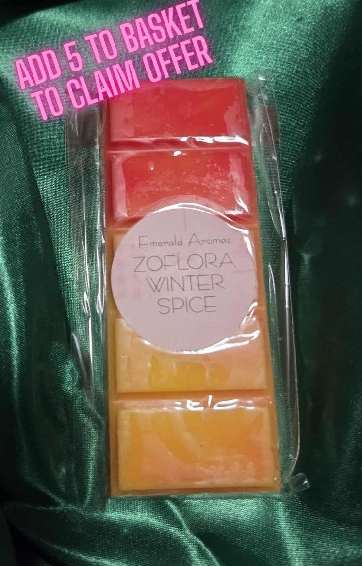 Zoflora Winter Spice Christmas Large Wax Melt 50g