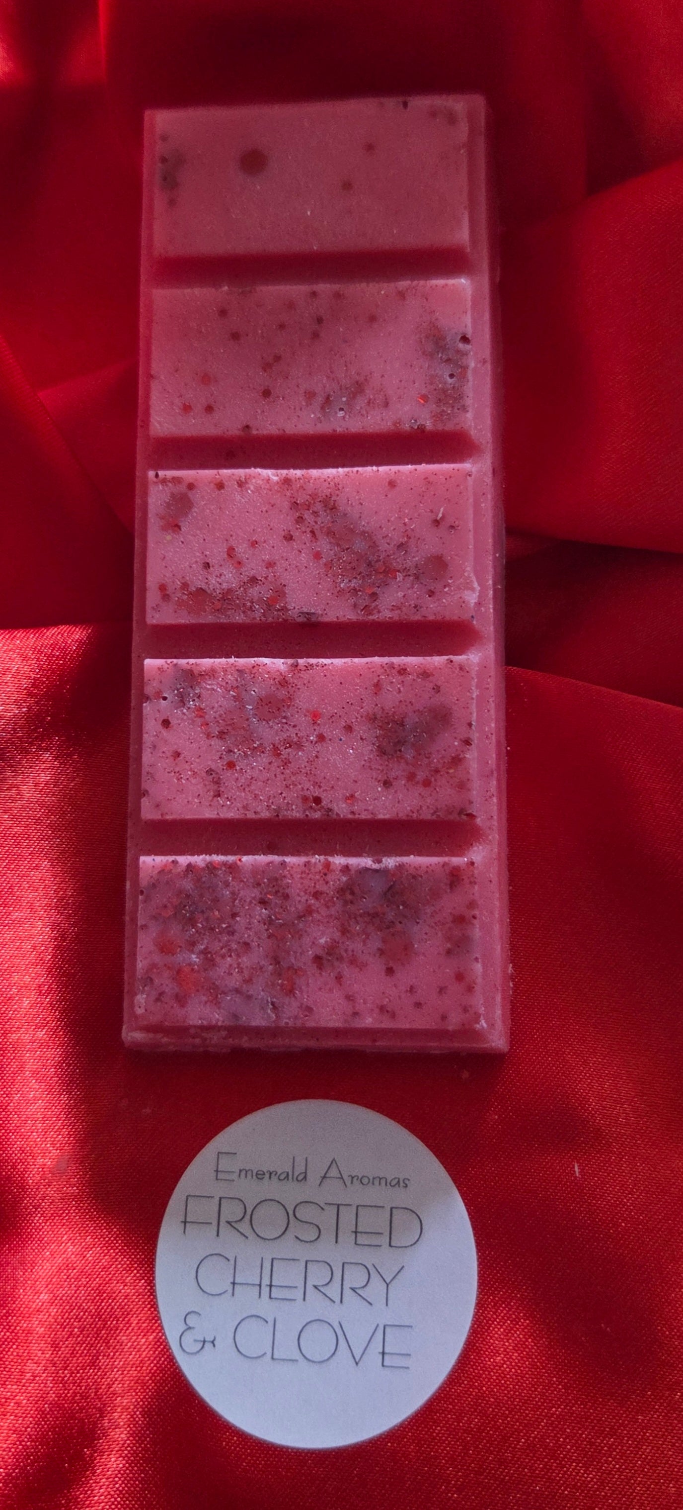 Frosted Cherry & Clove Malone Inspired Large Wax Melt 50g