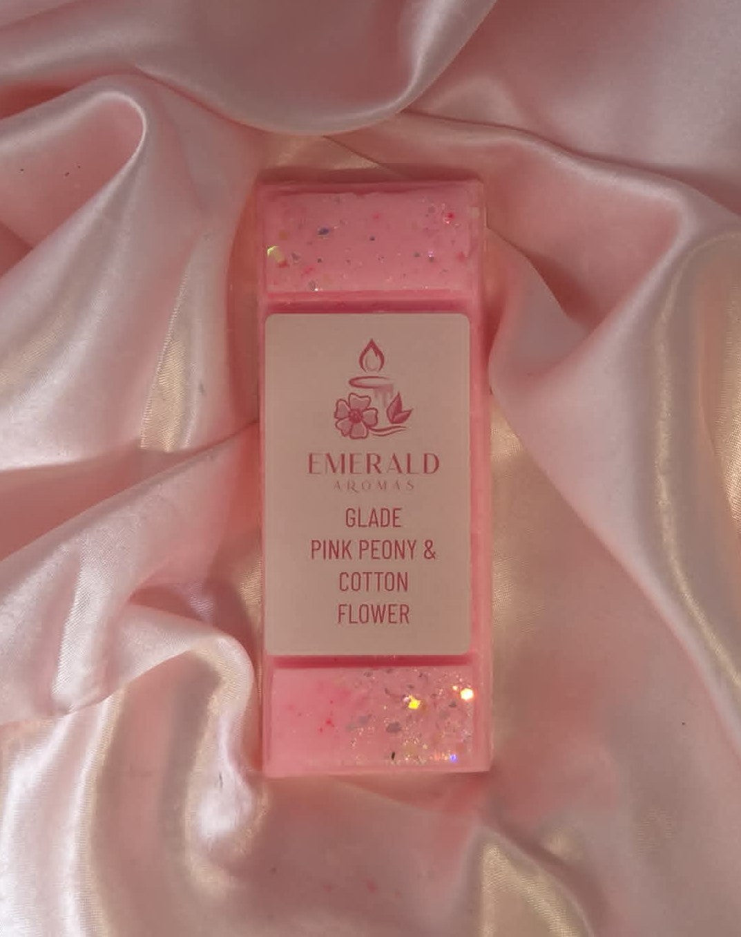 Glade Pink Peony & Cotton Flower Large Wax Melt 50g