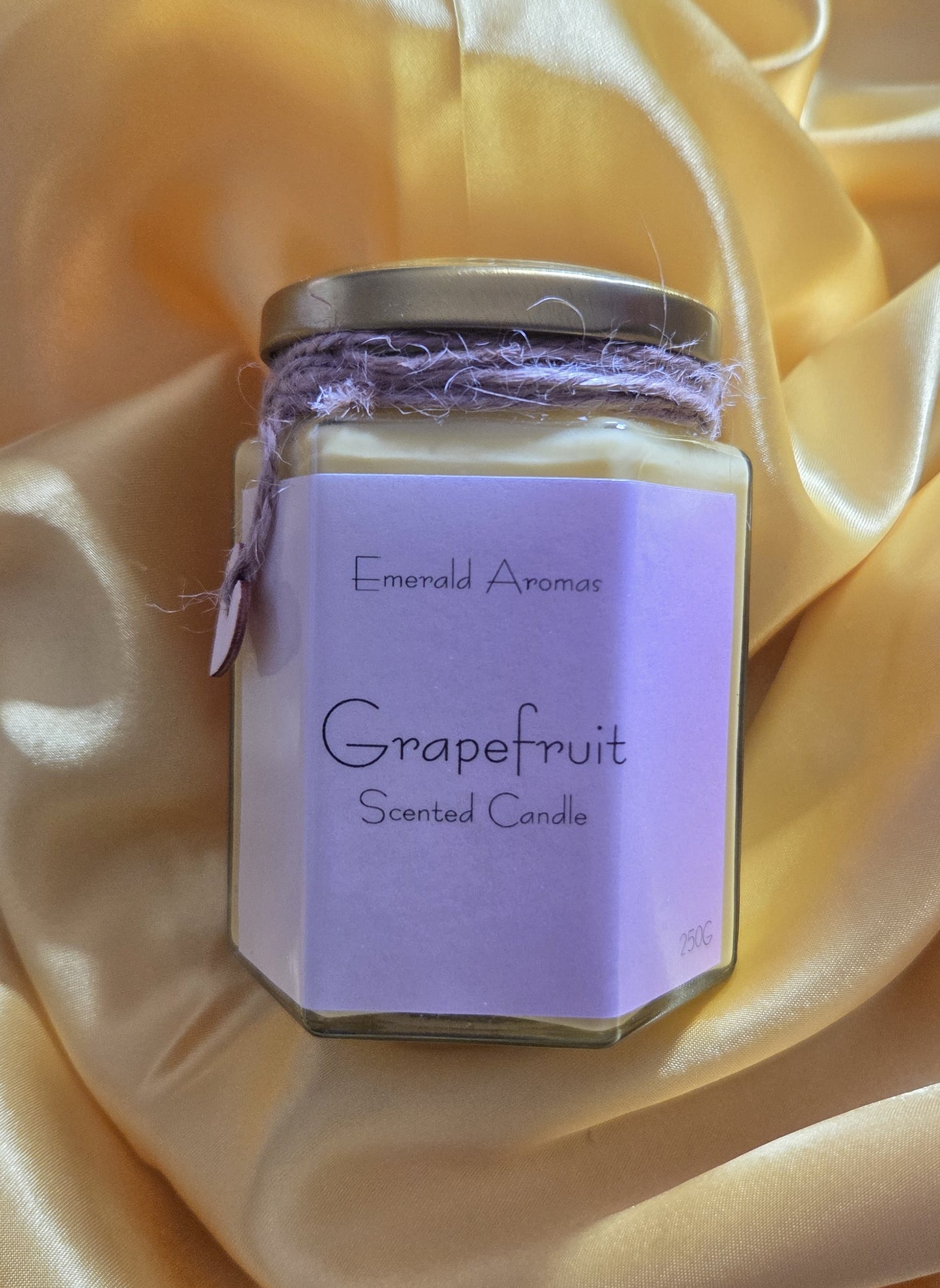 Grapefruit Malone Inspired Large Jar Candle 250g