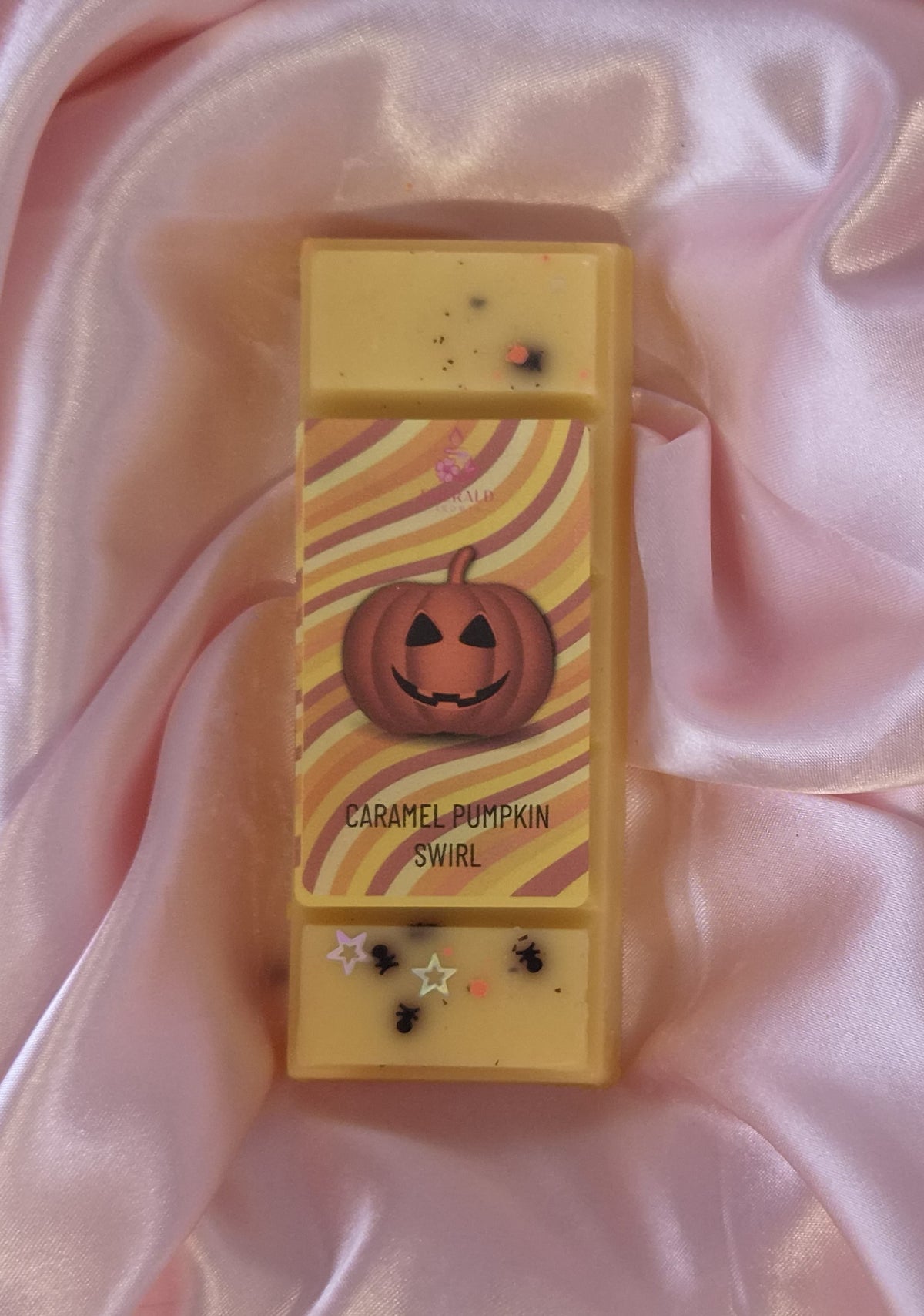 Halloween Caramel Pumpkin Swirl Large Wax Melt 50g