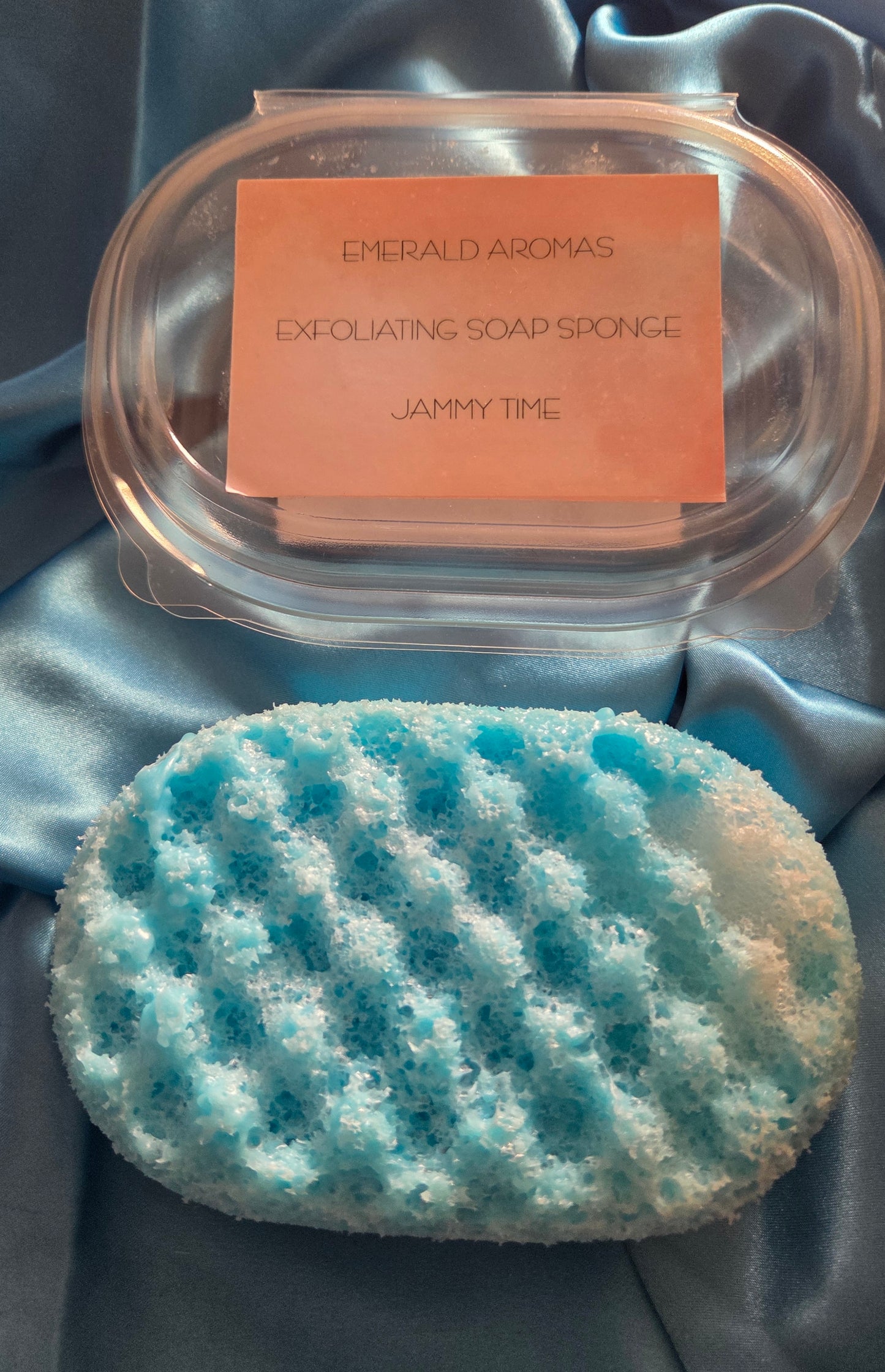 Jammy Time Exfoliating Soap Sponge Large 150g