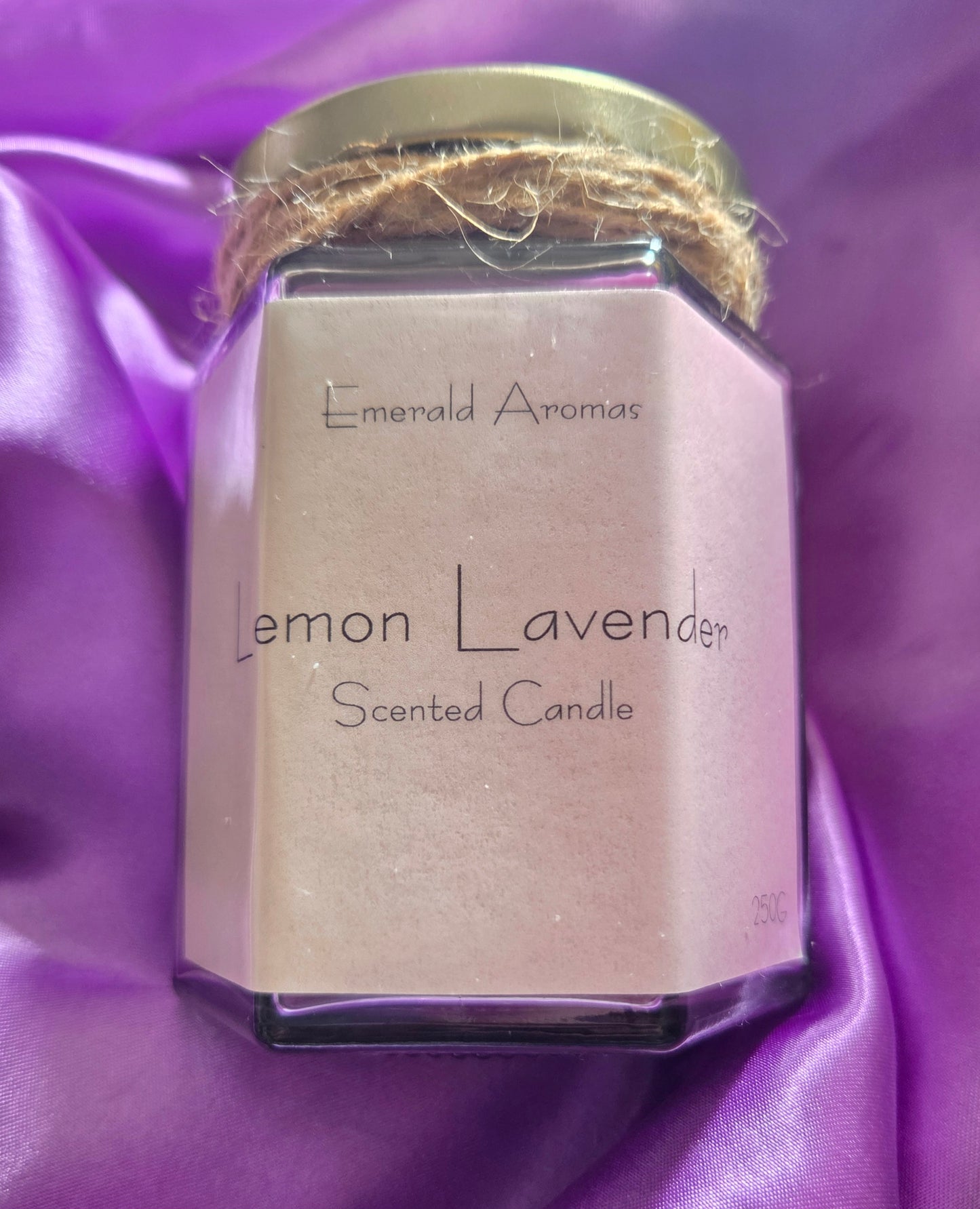Lemon & Lavender Yankee Inspired Large Jar Candle 250g