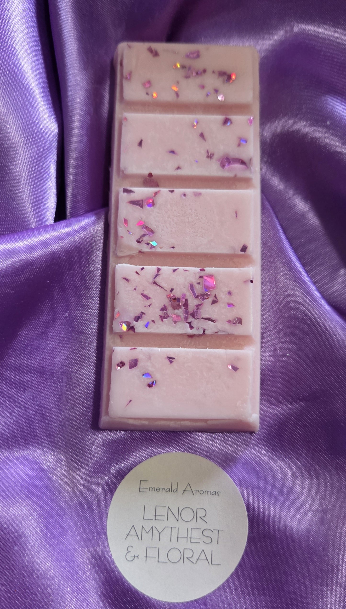 Lenor Amethyst & Floral Bouquet Large Wax Melt 50g