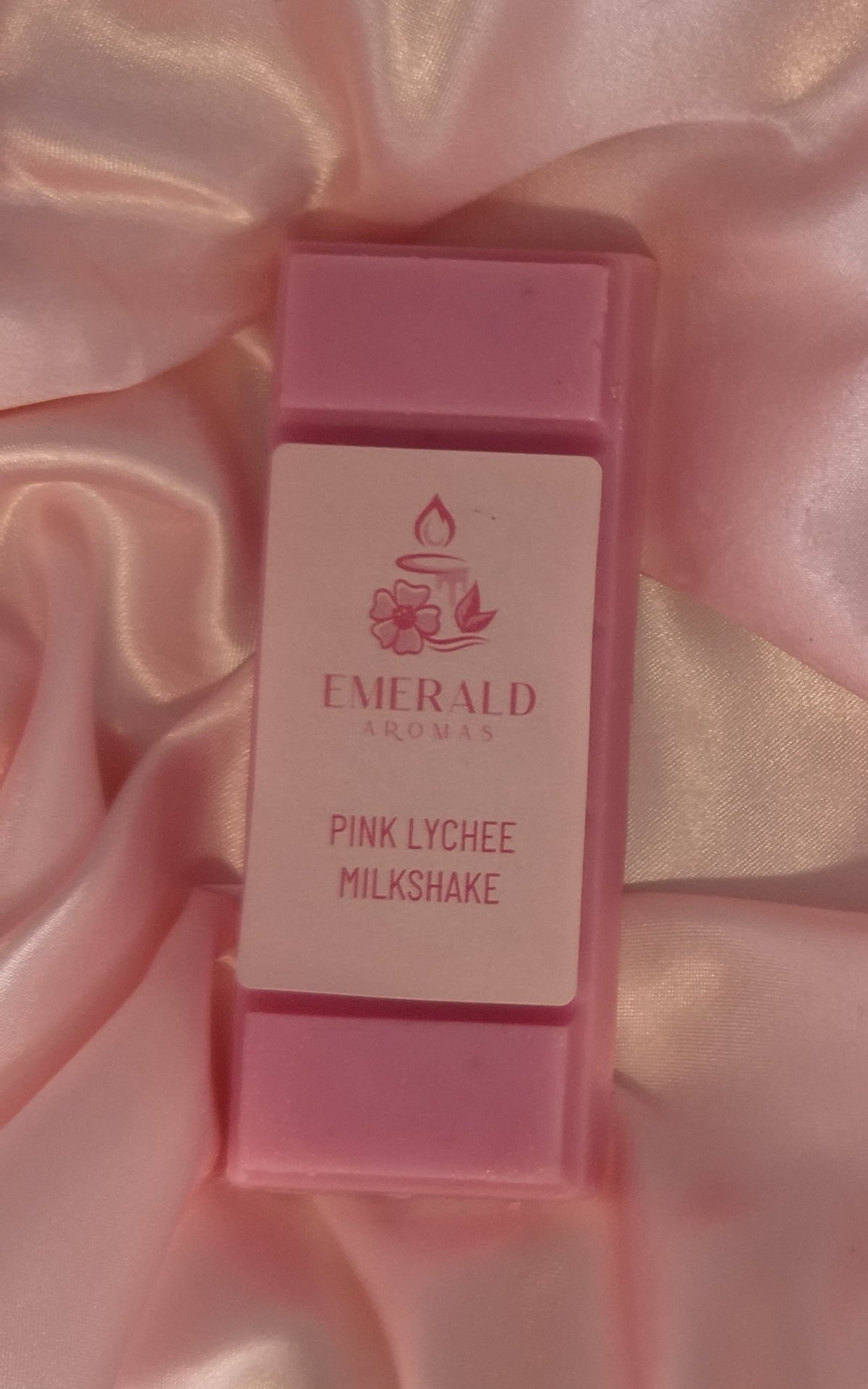 Pink Lychee Milkshake Large Wax Melt 50g