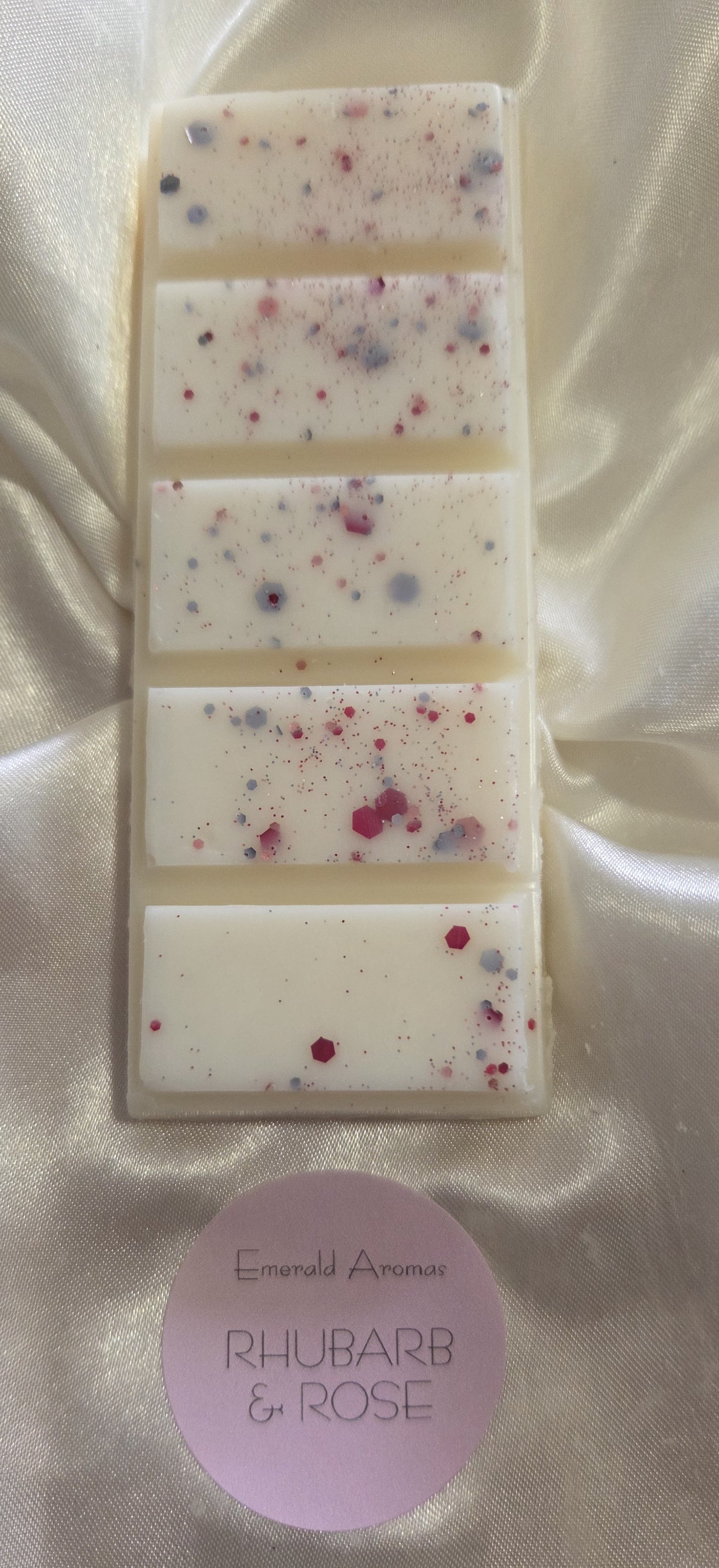 Rhubarb & Rose Molten Inspired Large Wax Melt 50g