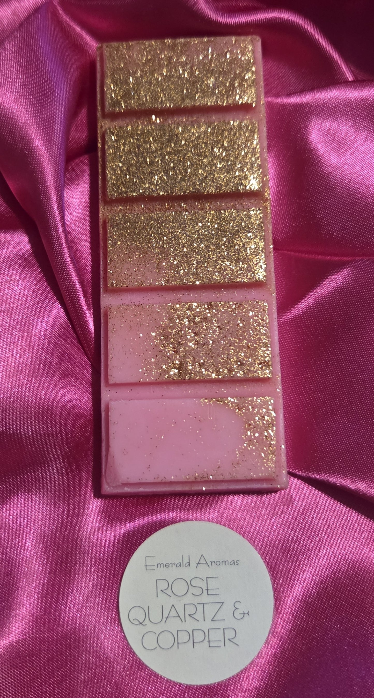 Rose Quartz & Copper Large Wax Melt 50g