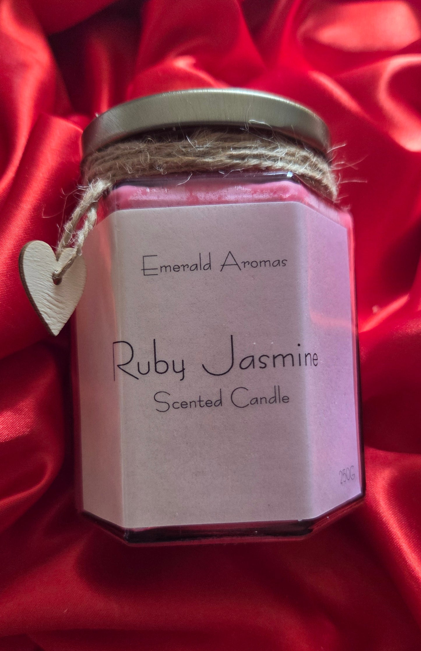 Ruby Jasmine Laundry Inspired Large Jar Candle 250g