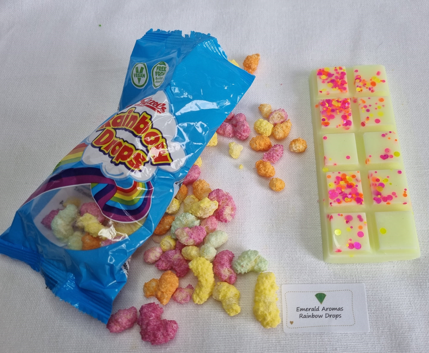 Fabulosa Rainbow Drops Large Wax Melt 50g