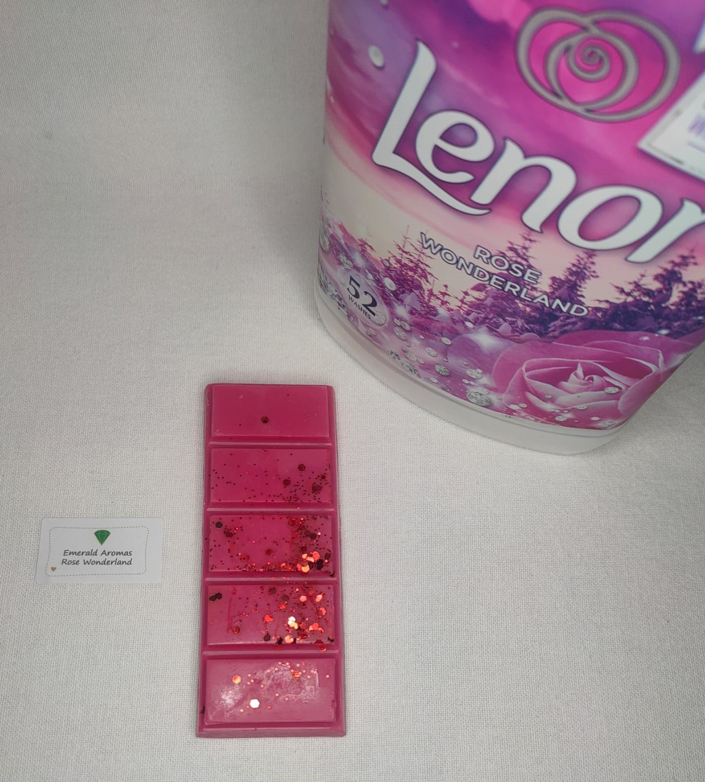 Lenor Rose Wonderland Inspired Large Wax Melt 50g