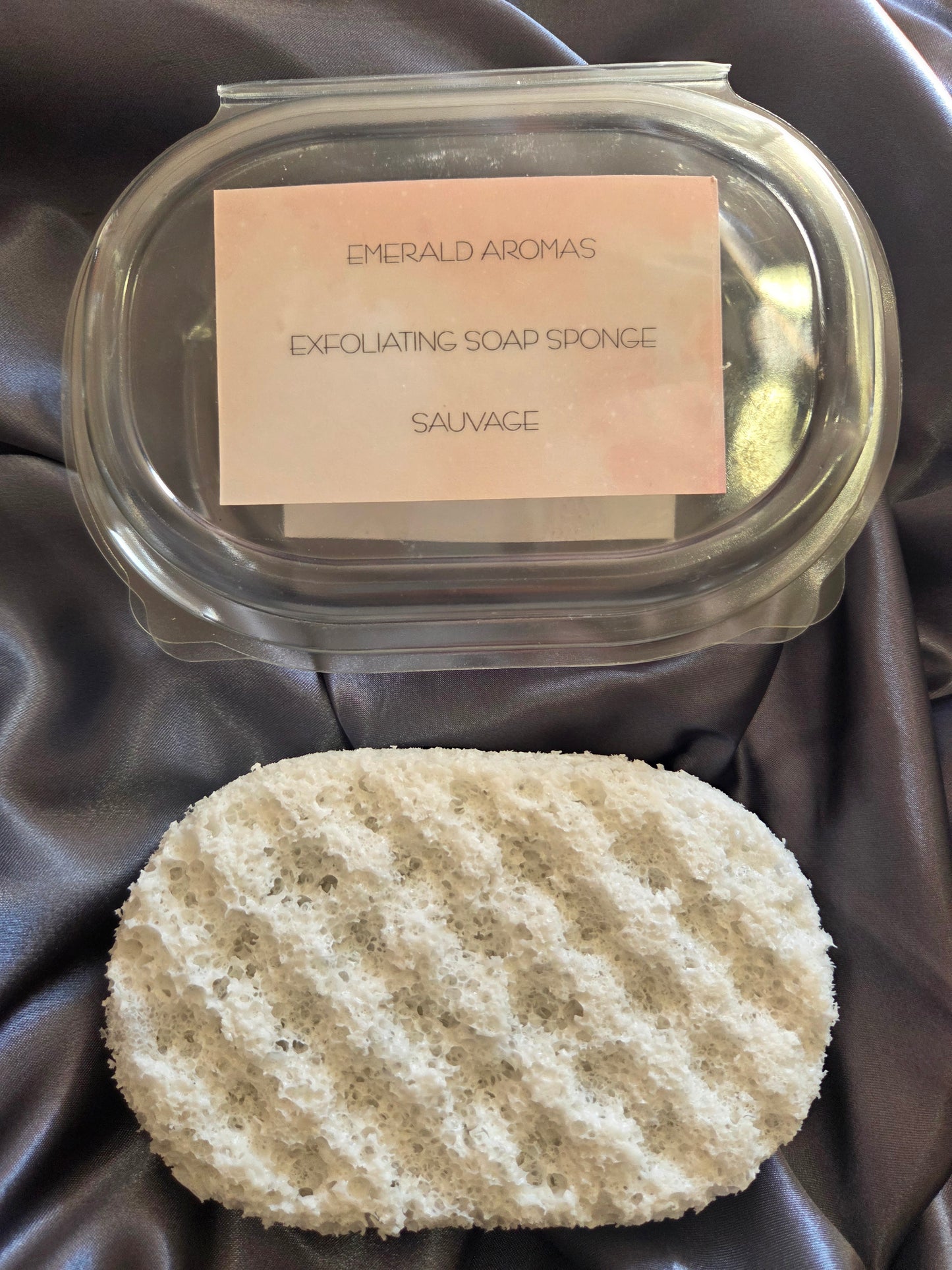 Sauvage Inspired Exfoliating Soap Sponge Large 150g