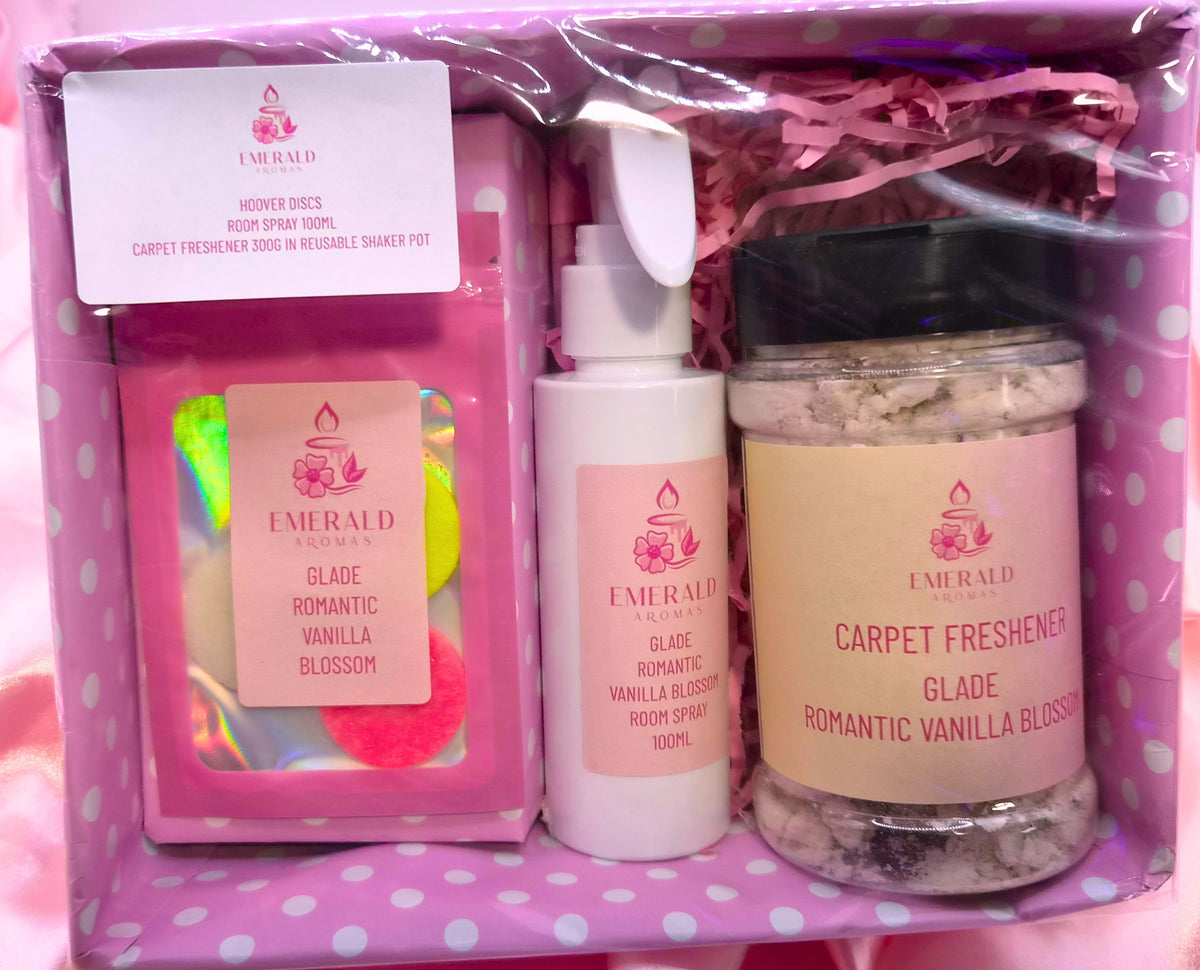 Glade Romantic Vanilla Blossom Collection Set