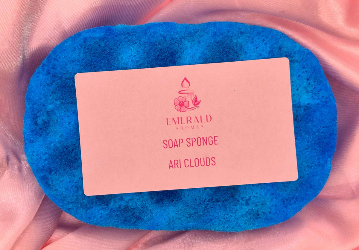 Ari Clouds Exfoliating Soap Sponge Large 150g