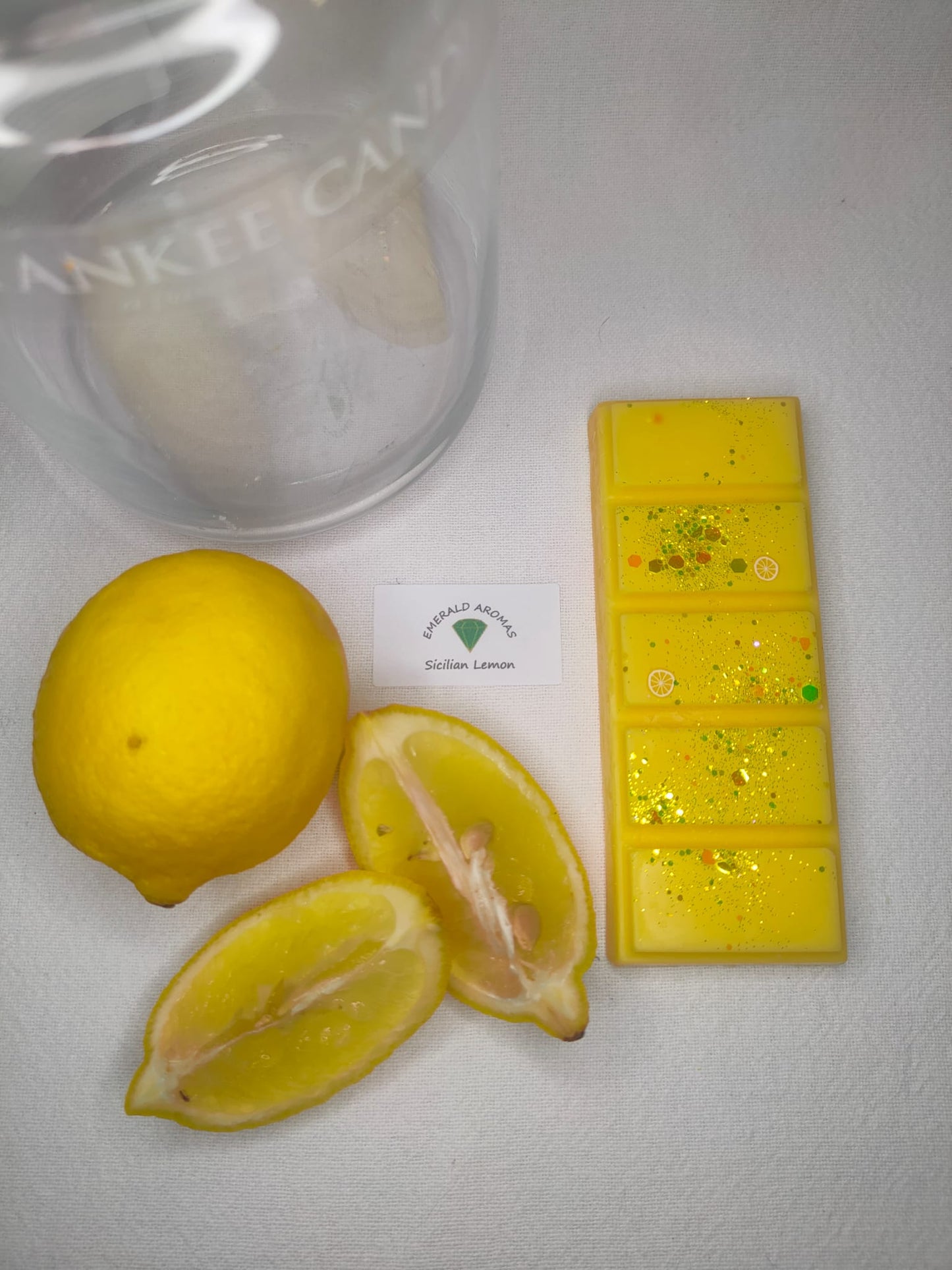 Sicilian Lemon Yankee Inspired Large Wax Melt 50g