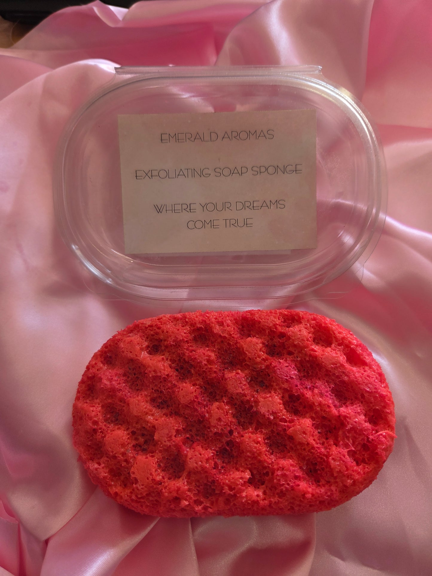 Where Your Dreams Come True Exfoliating Soap Sponge Large 150g