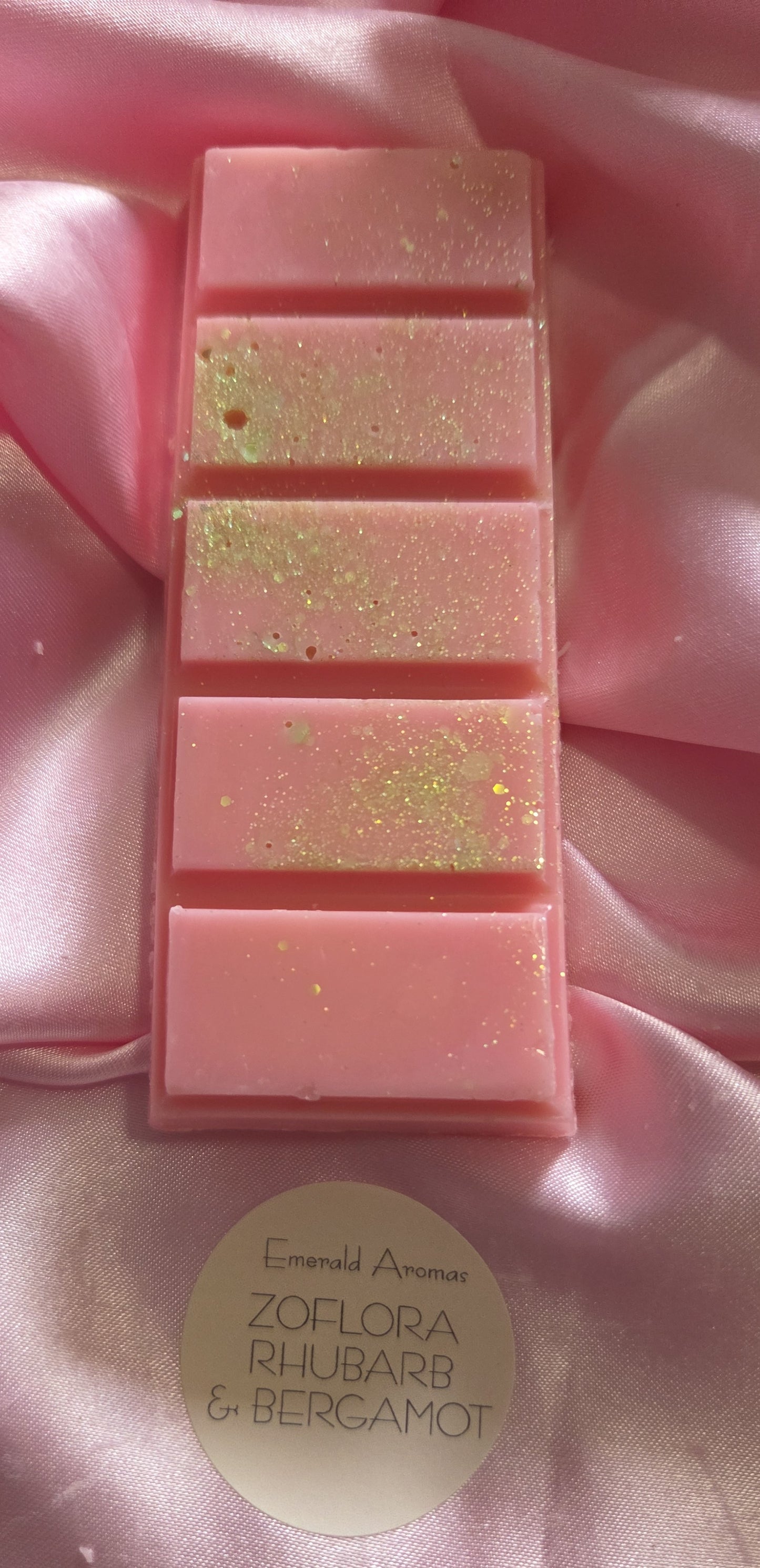 Zoflora Inspired Rhubarb & Bergamot Large Wax Melt 50g