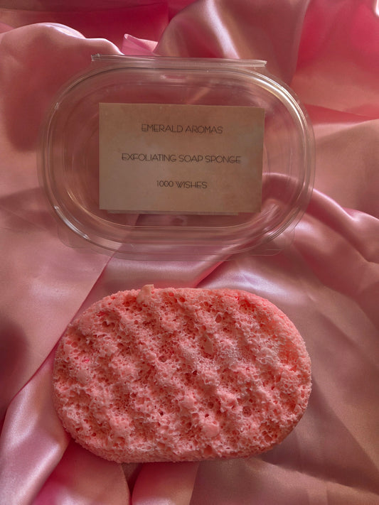 1000 One Thousand Wishes Exfoliating Soap Sponge Large 150g