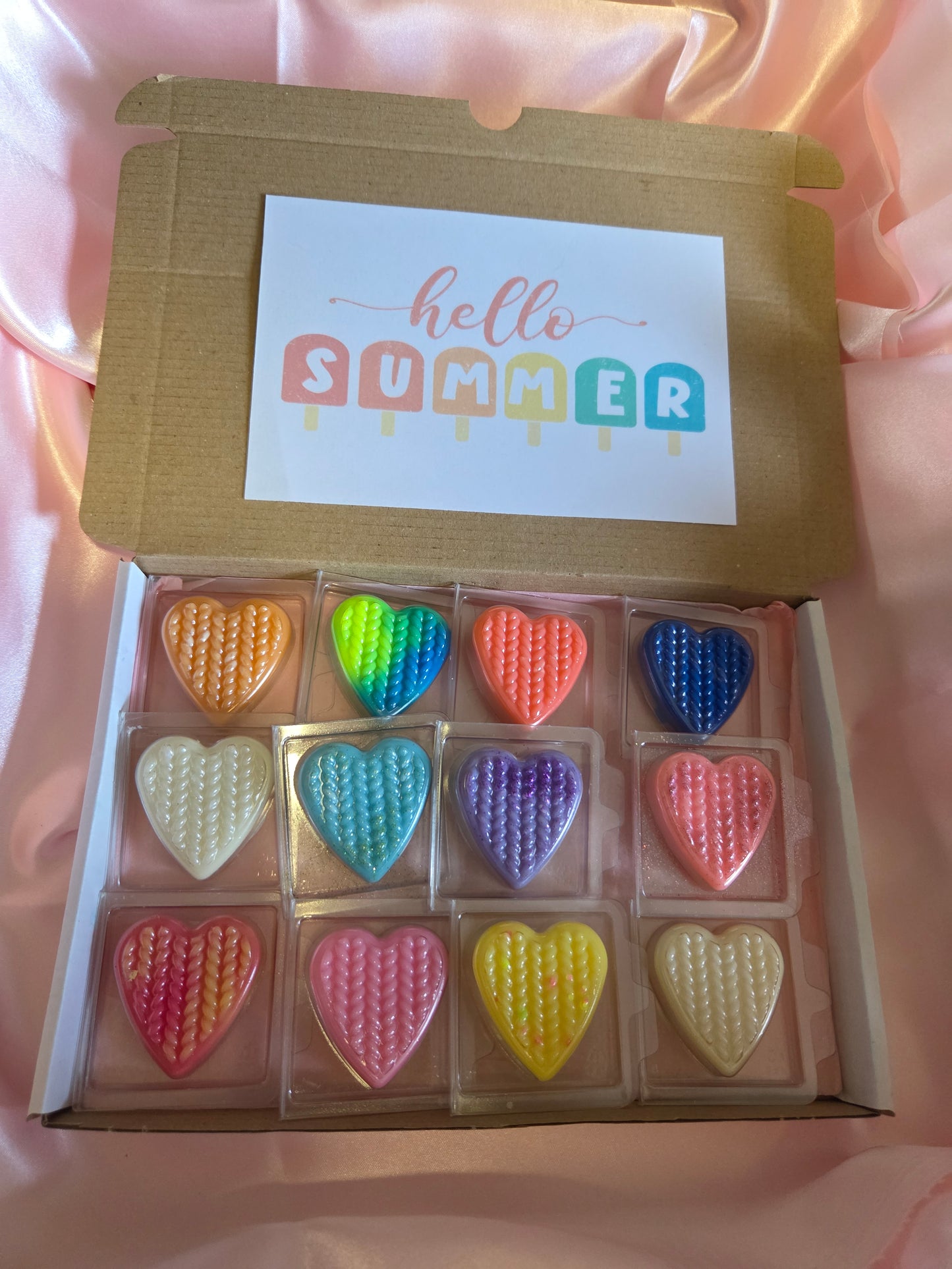 Limited Edition Wax Melts Sample Box Summer Scents Highly Scented