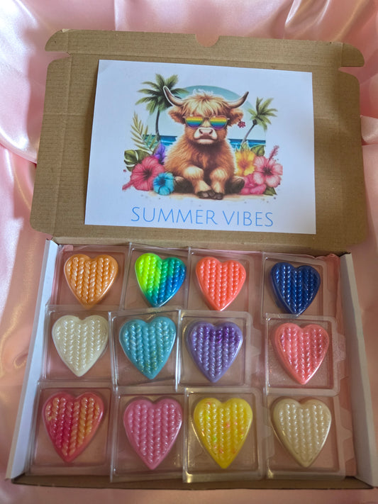 Limited Edition Wax Melts Sample Box Summer Scents Highly Scented