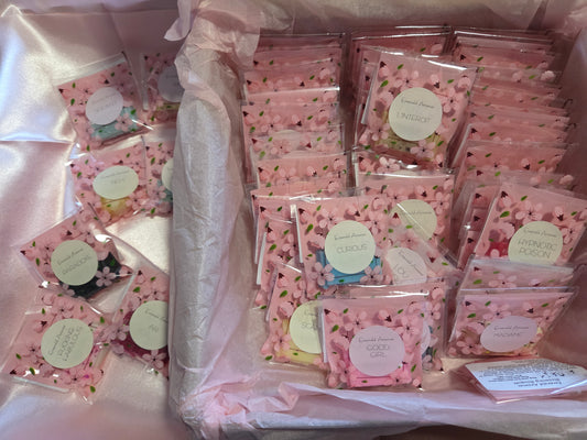 Ultimate Wax Melt Sample Box With 50 Samples Women's Perfume Scents
