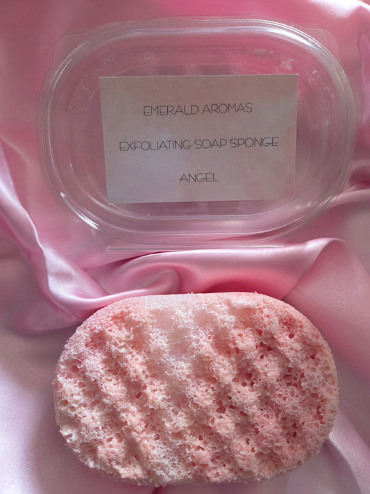 Angel Exfoliating Soap Sponge Large 150g
