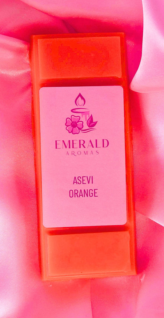 Asevi Orange Large Wax Melt 50g