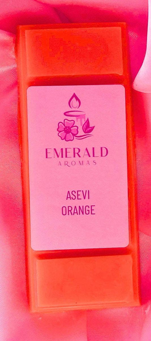 Asevi Orange Large Wax Melt 50g