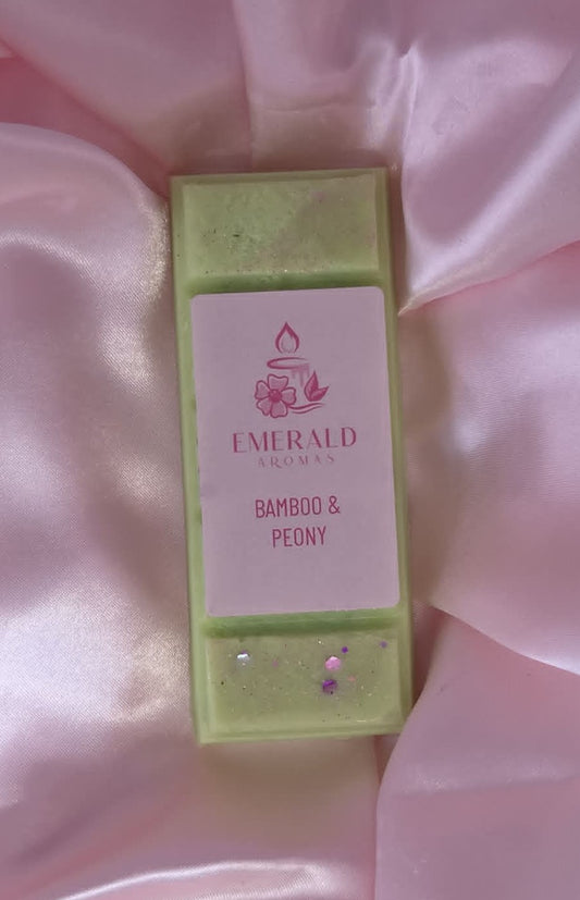 Bamboo & Peony Large Wax Melt 50g