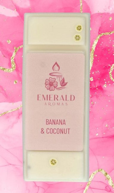 Banana & Coconut Muffin Large Wax Melt 50g