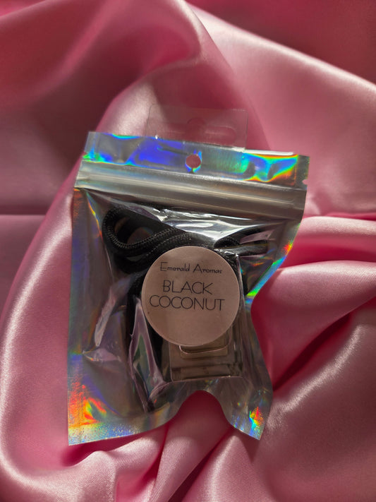 Black Coconut Yankee Inspired Car Freshener