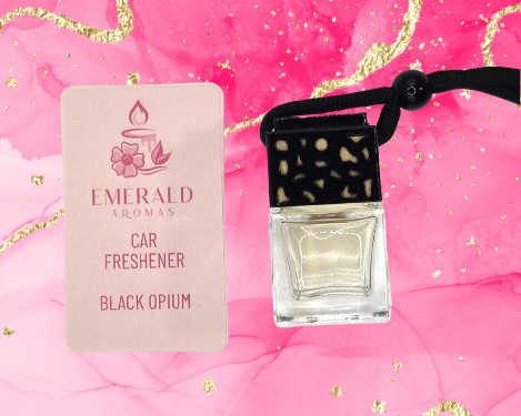 Black Opium Women's Perfume Inspired Car Freshener