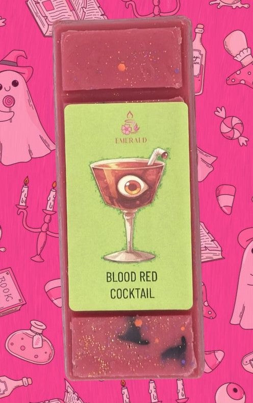 Halloween Blood Red Cocktail Large Wax Melt 50g