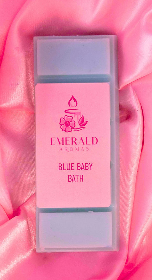 Blue Baby Bath Large Wax Melt 50g