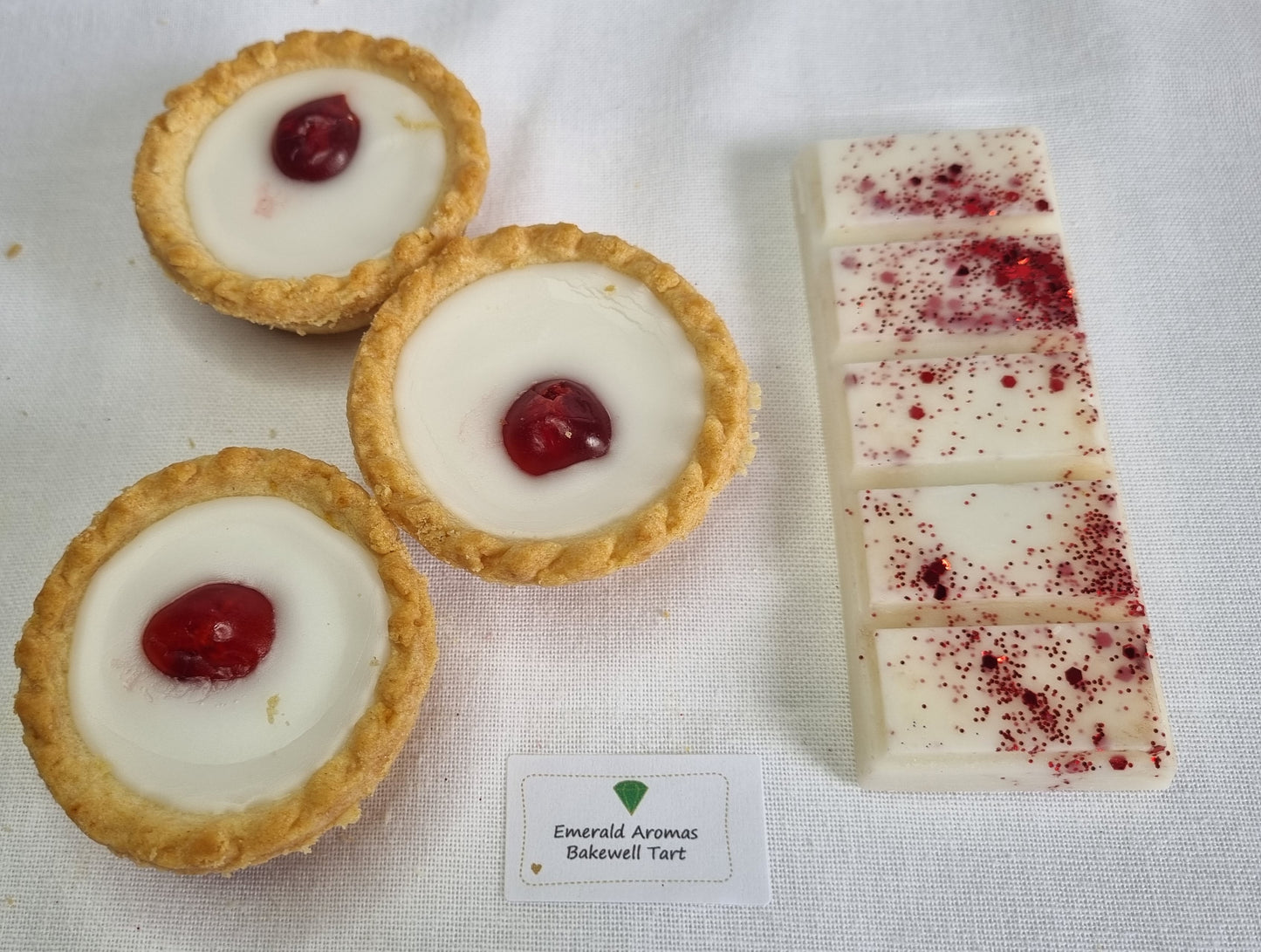 Cherry Bakewell Tart Large Wax Melt 50g