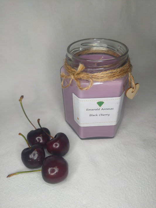 Black Cherry Yankee Inspired Jar Candle Large 250g