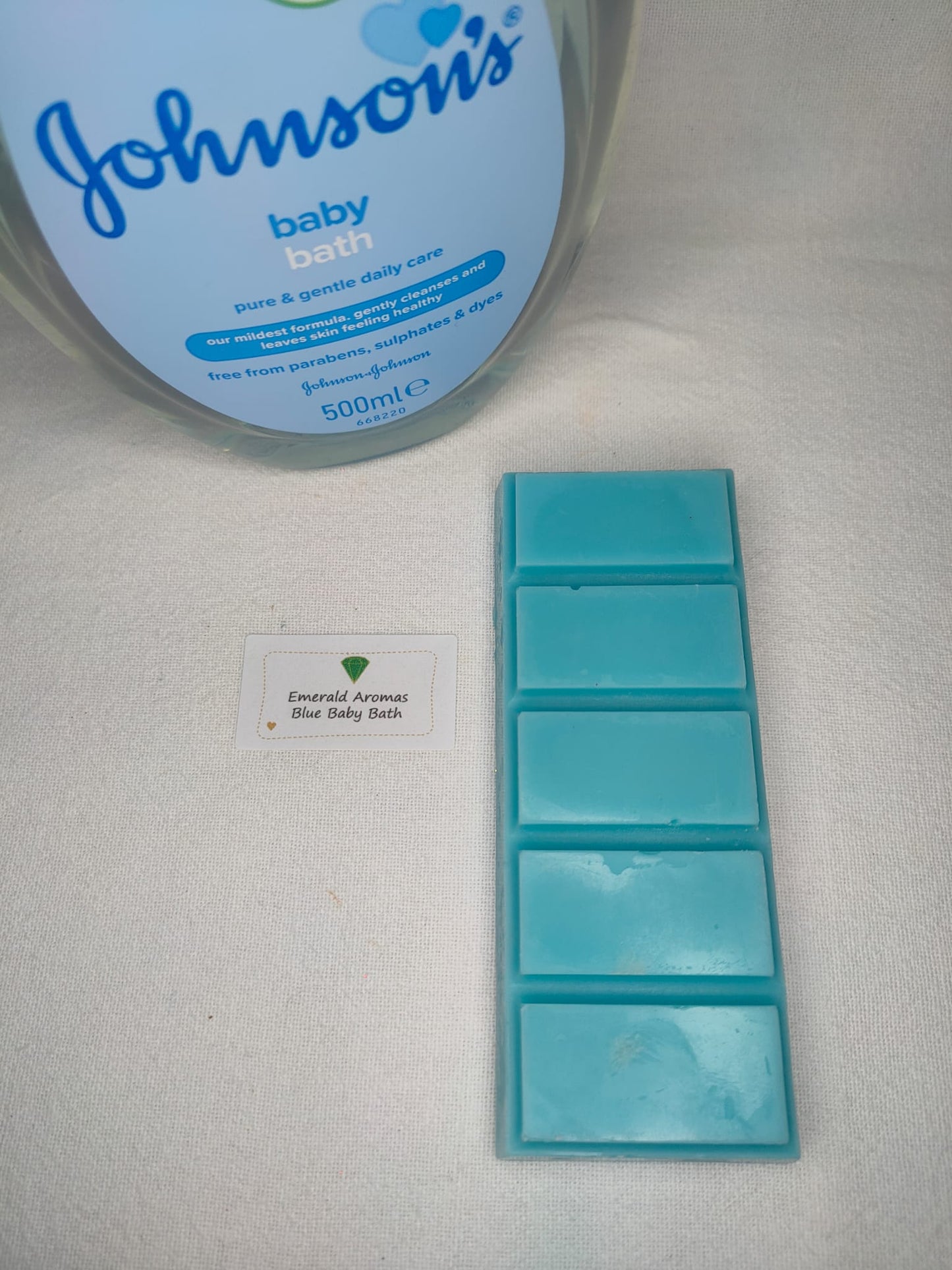 Blue Baby Bath Large Wax Melt 50g