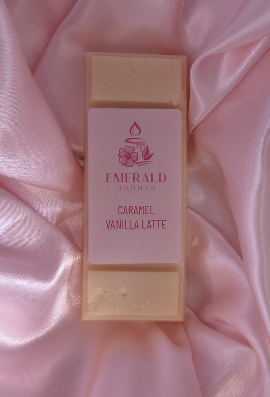 Caramel Vanilla Latte Large Wax Melt 50g
