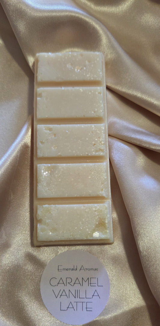 Caramel Vanilla Latte Large Wax Melt 50g