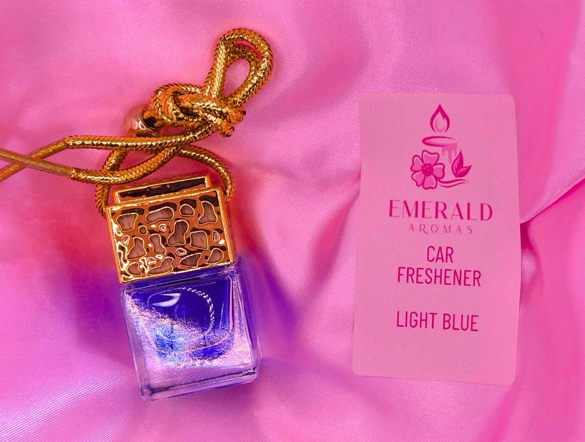 Light Blue Perfume Inspired Car Freshener